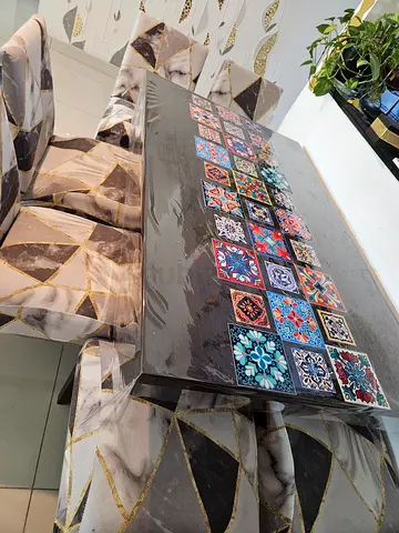 6 Seater Dining table with chair