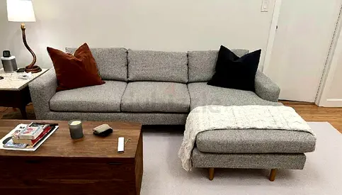 Selling west elm Eddy sectional L shape sofa