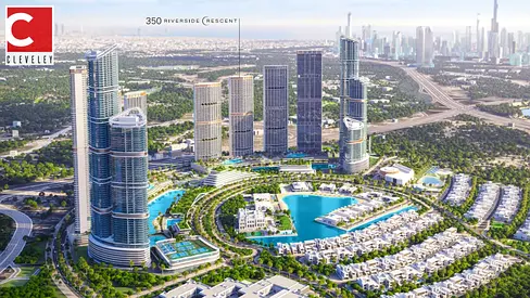 Luxurious 1BR Waterfront Apartment | Riverside Crescent, Sobha Hartland