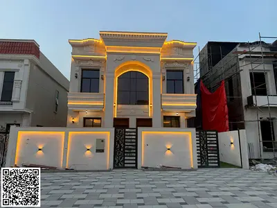 فيلا للبيع على الطراز الكلاسيكي في الحليو 2 – عجمان | تصميم فاخر ومساحات واسعة