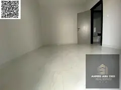1 bedroom and hall in Al Jurf 3, brand new, 1 bathroom, balcony, central AC, parking, 4 payments