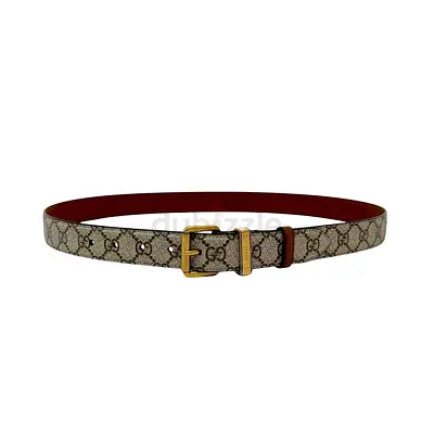 Gucci GG Supreme Canvas Belt - 100cm