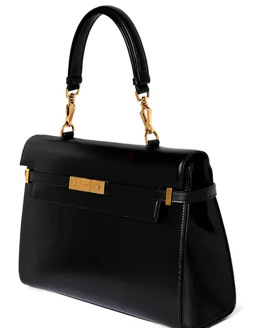 Saint Laurent Manhattan Leather Top Handle Bag