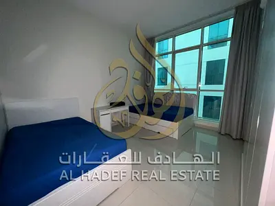 شقة غرفتين وصالة نصف مفروشة مع غرفة ماستر واستور في الخان
