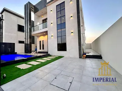 🏡 Luxury Villa for Sale in Al Zahia P8, Ajman – 4 Master Bedrooms, Private Pool, 3,014 sqft Plot, Price Includes Registration & Transfer Fees