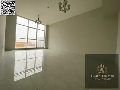 Beautiful and spacious two-bedroom apartment for annual rent - first occupancy - two bedrooms - two bathrooms - balcony with open view - large panoram