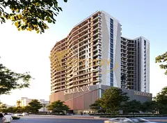 Furnished 1BR Apartment | Greenfield by Samana | Balcony &amp; Pool Access