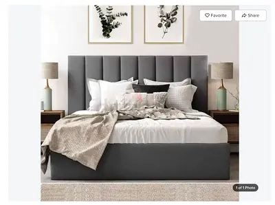 Brand new Queen size bed including medical mattress good Quality Queen bed storage bed double bed