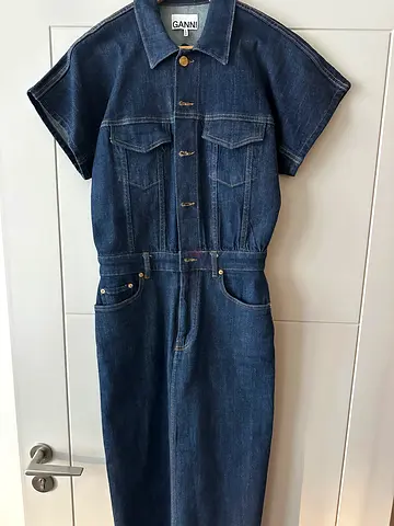 Ganni denim dress