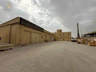 Premium Industrial Facility in Al Sajaa | 20,000 Sq. Ft. Interlocked Yard