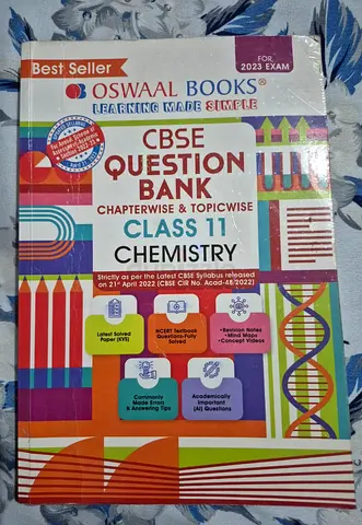 Grade 11 Oswaal Chemistry Guide for sale