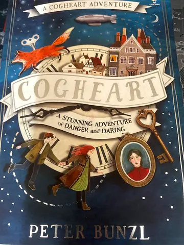 Cogheart adventure book by Peter Bunzil
