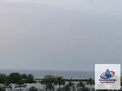 Most beautiful 2-bedroom apartment with a living room in Al Qulayah – First row on the Corniche Ba