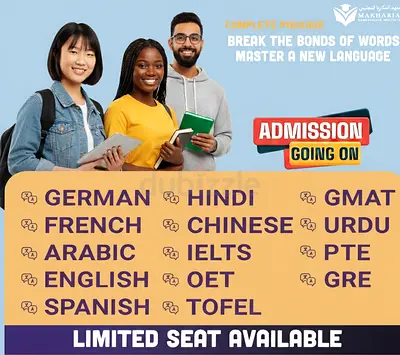 English Institute in Sharjah with Flexible Timings