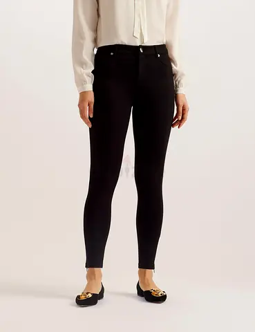 Ted Baker ‘STRENTI’ Skinny-Fit Black Trousers