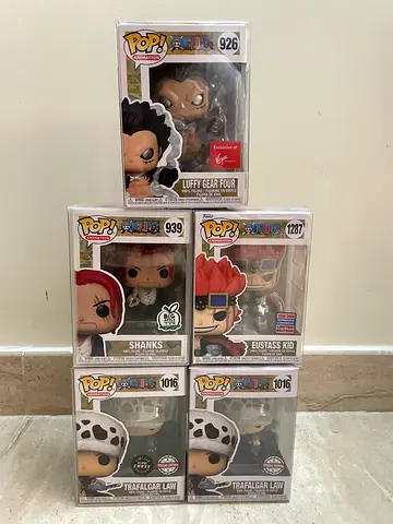 One piece funko pop set for sale