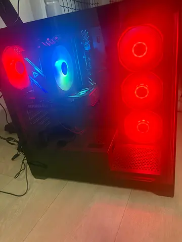 Gaming PC Build with RGB Fans
