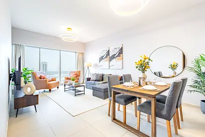 Fully Furnished 1BDR in the Iconic Gate Tower | High floor