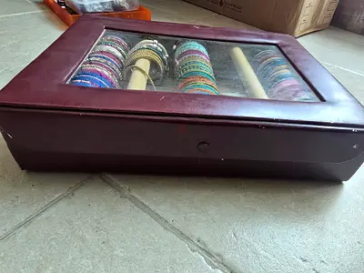 Bangle box with bangles for sale