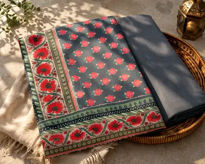 Original khaadi shirt trouser unstitched