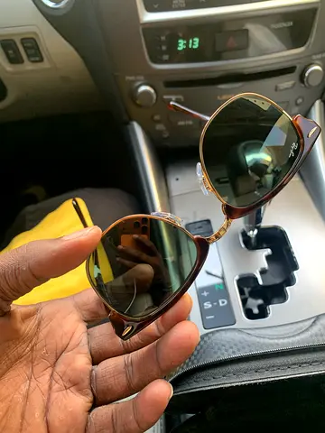 My Ray-Ban Clubmaster Sunglasses — Tortoise/Gold, new tag price 1100