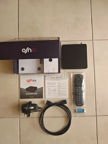 OSN TV Box with Remote and Accessories