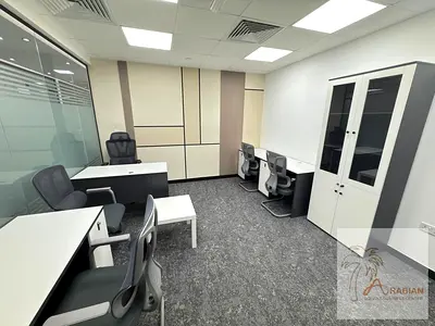 Dedicated Office Space with Ejari | Sharing Office | Close to Shraf DG Metro | Ready to Move !