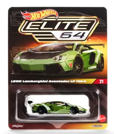 Hot Wheels Elite 64 LBWK Lamborghini Aventador LP 700-4