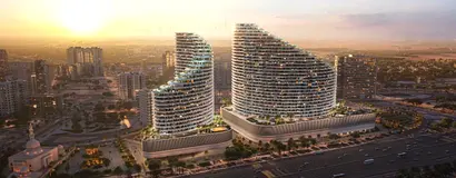 Semi-Furnished Studio | Binghatti Skyflame 2 | Marina &amp; Downtown Views