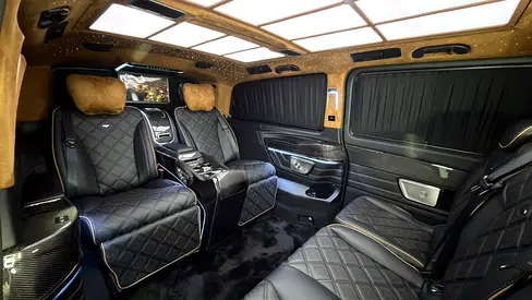 NEW ARRIVAL 2026 MODEL VIP MERCEDES GCC V300 with ADDITIONAL REAR AC - 2 Years Warranty by VLINE