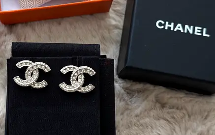 Chanel Classic CC Earrings