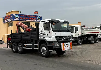 MERCEDES ACTROS 3341 6X6 CRANE 12 TONS TRUCK