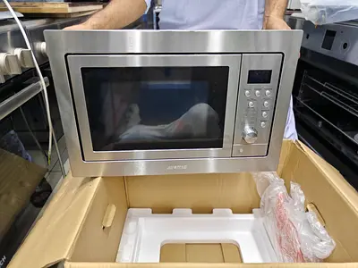 Smeg brand new microwave built in