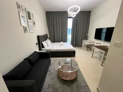 HOT OFFER FULLY FURNISHED STUDIO APARTMENT BUILT IN WADROBS 20 + AMINTIES BRAND NEW BUILDING ON PRIME LOCATION CONTACT US NOW