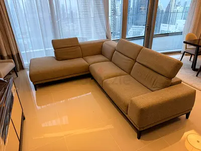 Almost like a new condition Natuzzai L shape