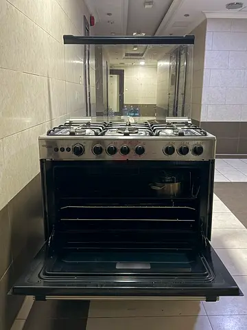 Super General 90x60cm 5 Burner Cooking Range Oven - FREE Chimney