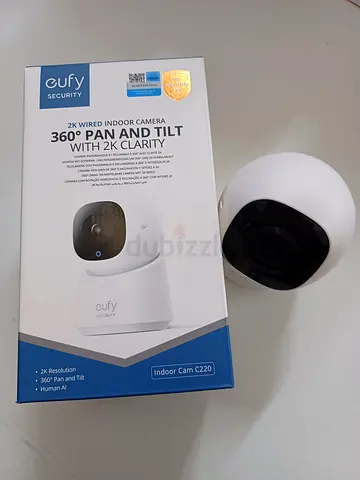 WiFi Eufy Security Camera indoor 2K 360 pan  tilt