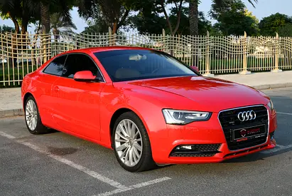 0% DP - FSH - FIRST OWNER - AUDI A5 COUPE 4WD - GCC SPECS
