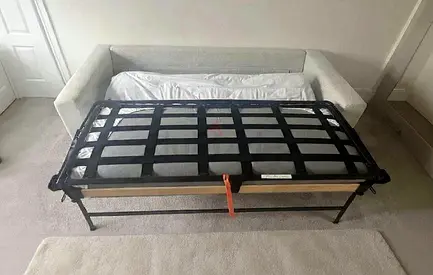 Selling Gunnared beige VIMLE 2-seat sofa-bed