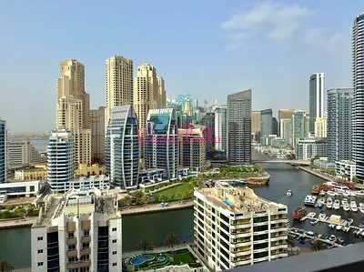 Furnished 1BR | Stunning Marina View | Vacant