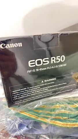 Canon EOS R50 Camera Kit - RF-S 18-45mm F4.5-6.3 IS STM