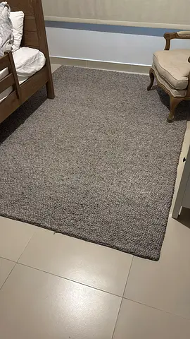 HM wool grey rug