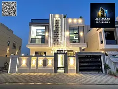Modern villa with internal elevator, hotel-style finishing, registration fees included, freehold own