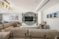 Fully Furnished upgraded | High-Floor 4BR | Marina &amp; Sea View