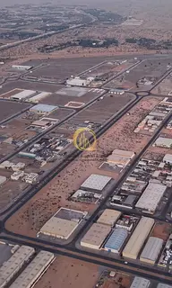 For sale: Land in Al-Sajaa Industrial area with an area of 7,600 sq. ft, corner on two streets 24