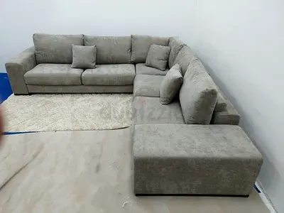 Natuzzi Brand 5 seater feather 🪶 filled corner sofa
