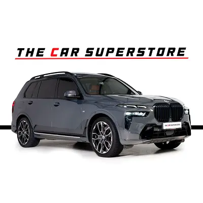 BMW X7 X-Drive 40i M Sport-GCC-AGMC Warranty and Service Contract Until 01/2028- 1 Owner-7 Seats