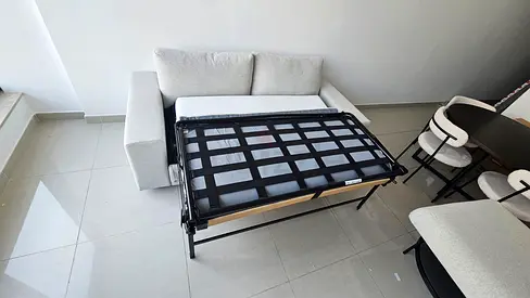 IKEA vimle Two Seater Sofa Bed Beige