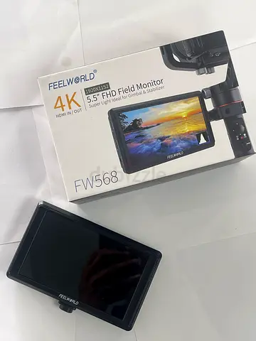 FeelWorld FW568″ High-Bright On-Camera 4K HDMI Monitor