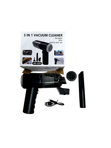 Portable 3 in 1 Vacuum Cleaner for Car and Home